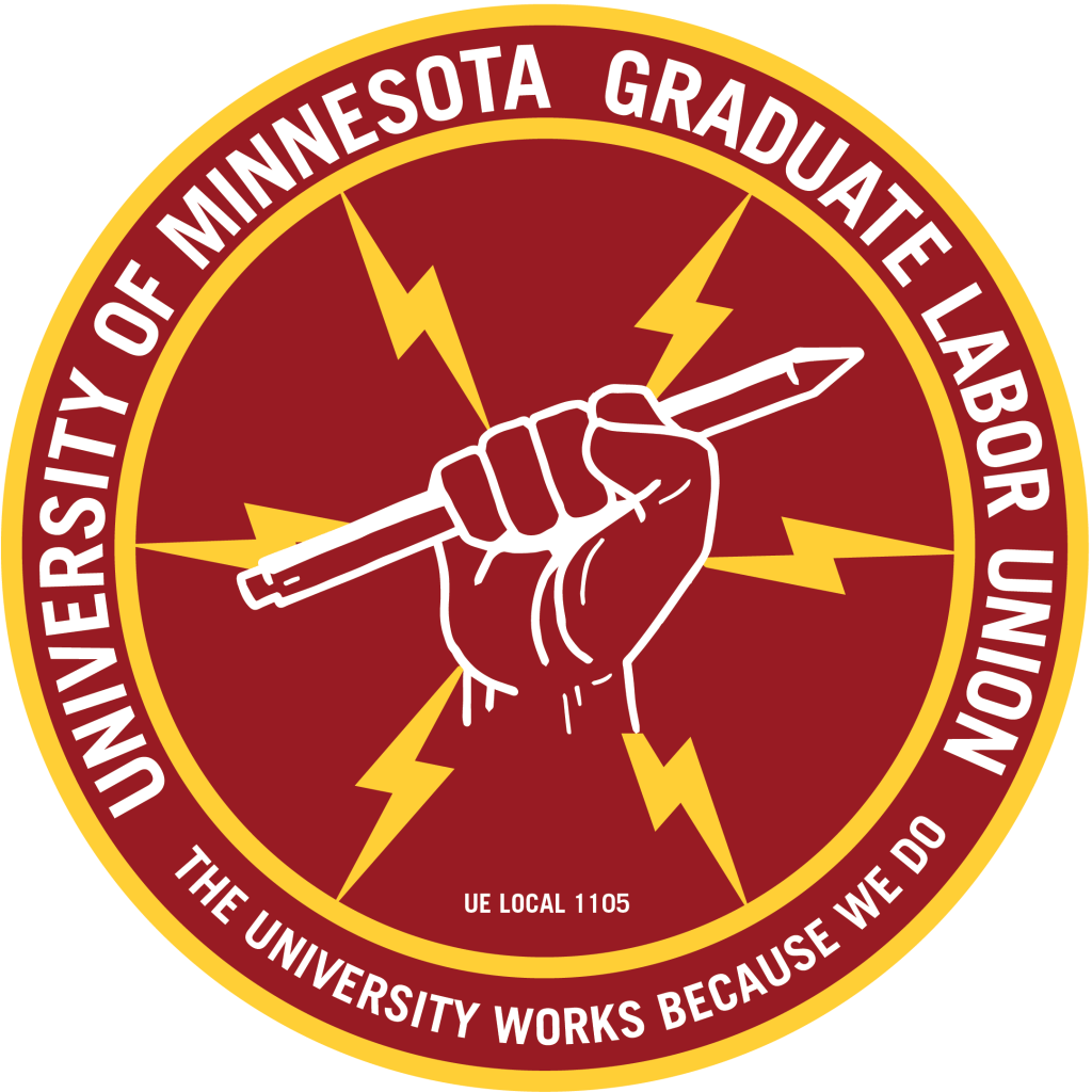 UMN Graduate Labor Union UMNGLU UE Local 1105